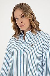 Kadın Saks Uzun Kollu Gömlek / U.S. POLO ASSN.